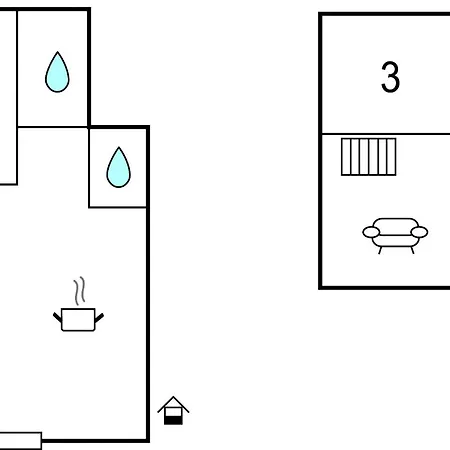 Beautiful In With Kitchen 度假居